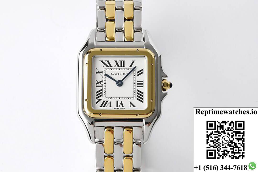 Panthere De Cartier W2Pn0007 27Mm Bv Factory Stainless Steel-Rep Time Watches