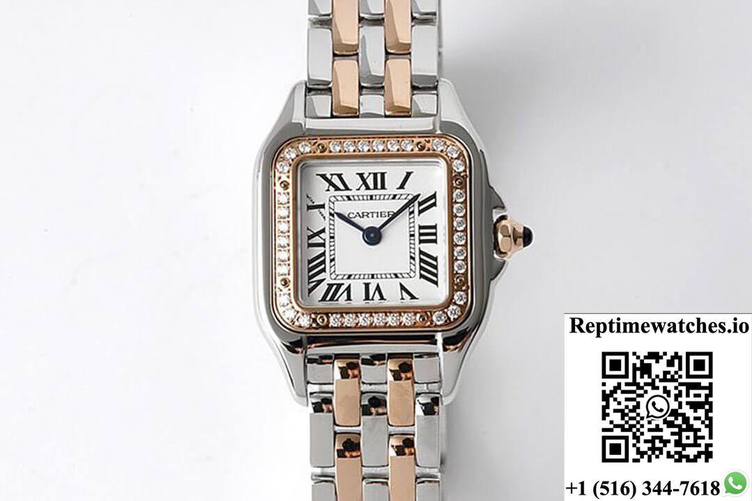Panthere De Cartier W3Pn0006 22Mm Bv Factory Diamond Bezel-Rep Time Watches