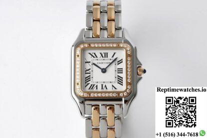 Panthere De Cartier W3Pn0007 27Mm Bv Factory White Dial-Rep Time Watches