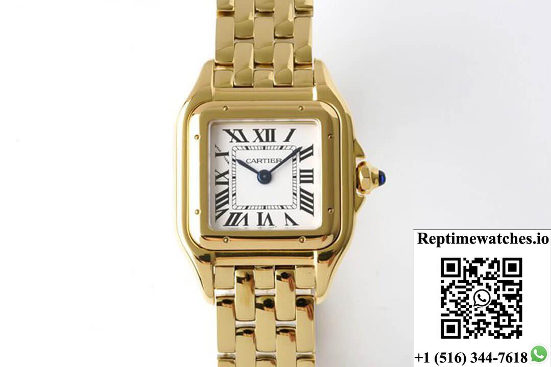 Panthere De Cartier Wgpn0008 22Mm Bv Factory Yellow Gold Case-Rep Time Watches