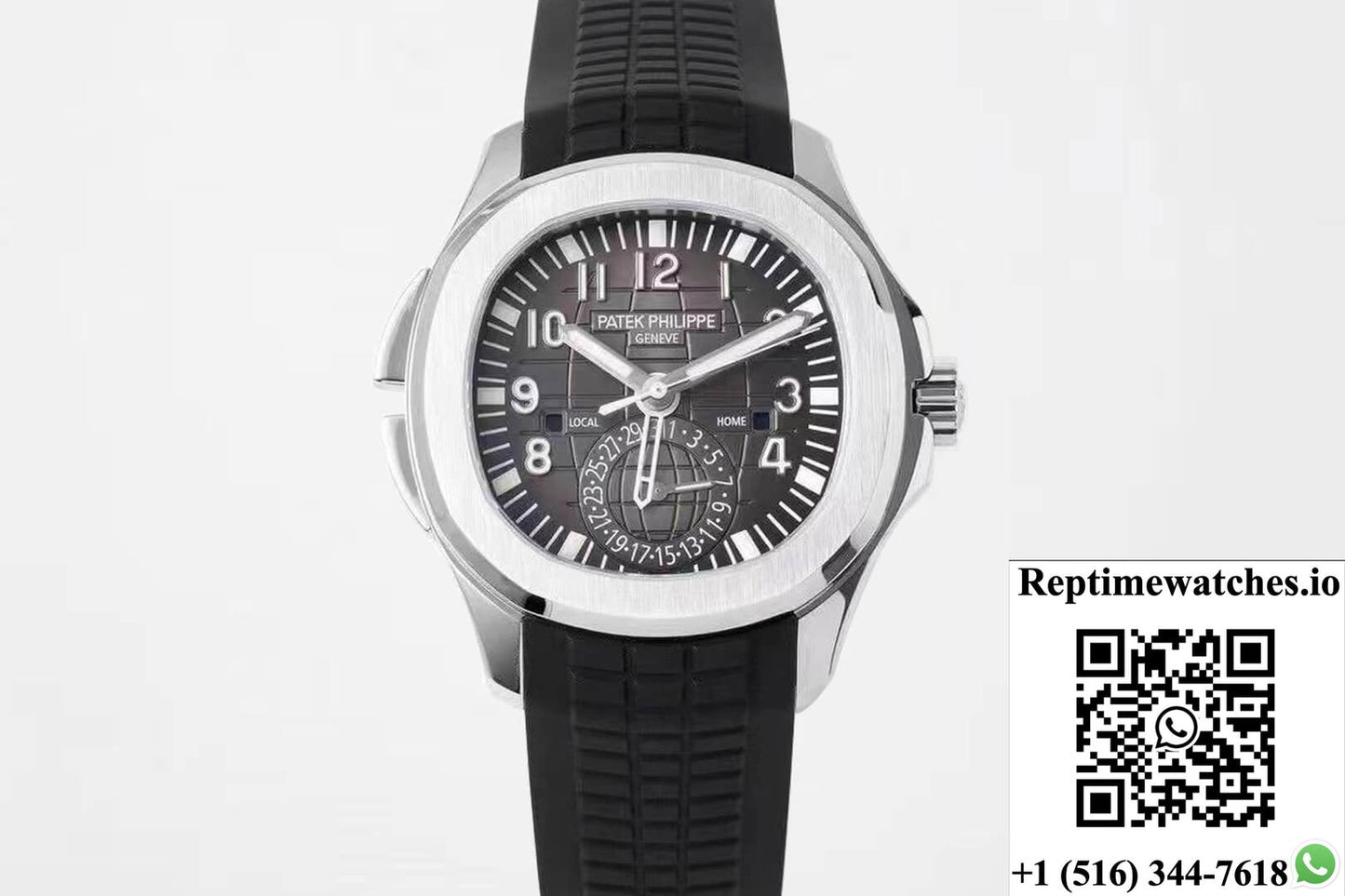 Patek Philippe Aquanaut 5164A-001 Zf Factory Black Dial-Rep Time Watches