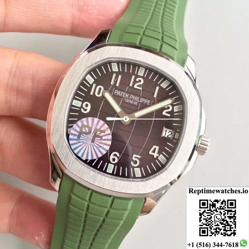 Patek Philippe Aquanaut Jumbo 5167A-001 Pf Factory Black Dial-Rep Time Watches