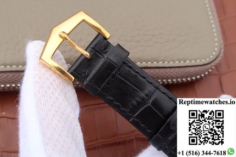 Patek Philippe Calatrava 5119G-002 Rose Gold White Dial-Rep Time Watches