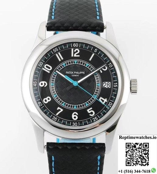 Patek Philippe Calatrava 6007G-011 Ppf Factory 18K White Gold Case-Rep Time Watches