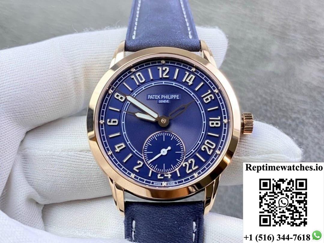 Patek Philippe Complications 5224R-001 Gr Factory Blue Dial-Rep Time Watches