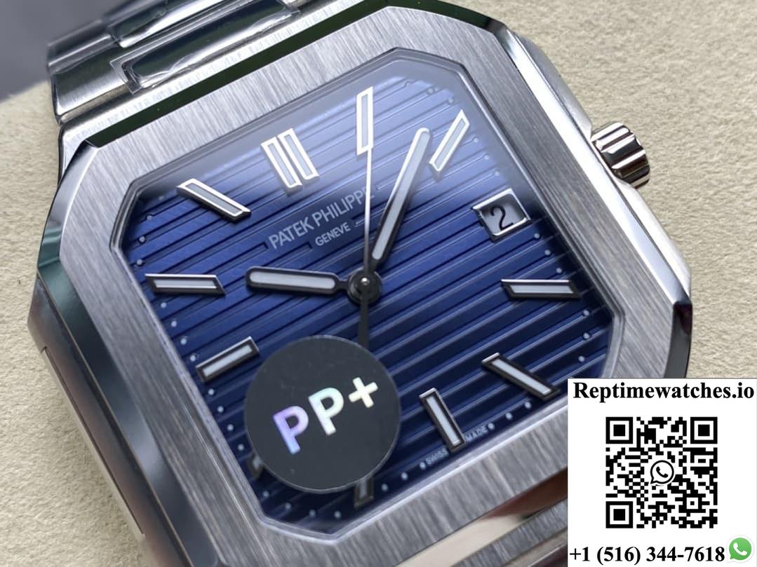 Patek Philippe Cubitus 7128-1G-001 Pp+ Factory Stick Hour Markers-Rep Time Watches