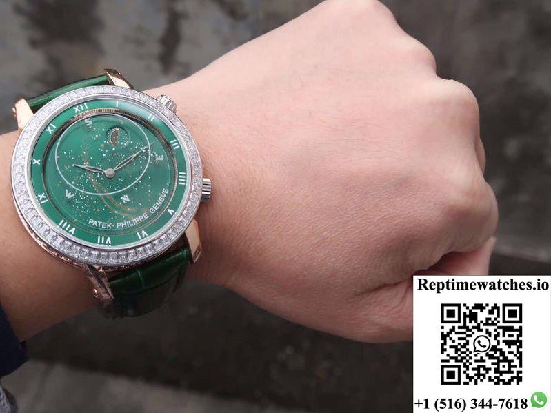 Patek Philippe Grand Complications 5102Pr Tw Factory Green Dial-Rep Time Watches