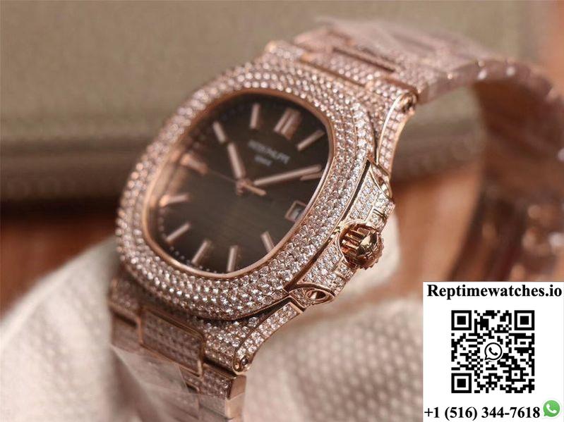Patek Philippe Nautilus 5711-1R 40Mm R8 Factory 5719-10G Design-Rep Time Watches