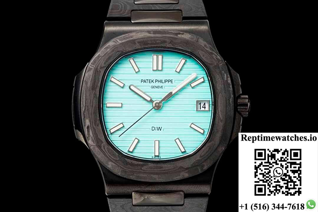 Patek Philippe Nautilus 5711 Diw Carbon Fiber-Rep Time Watches