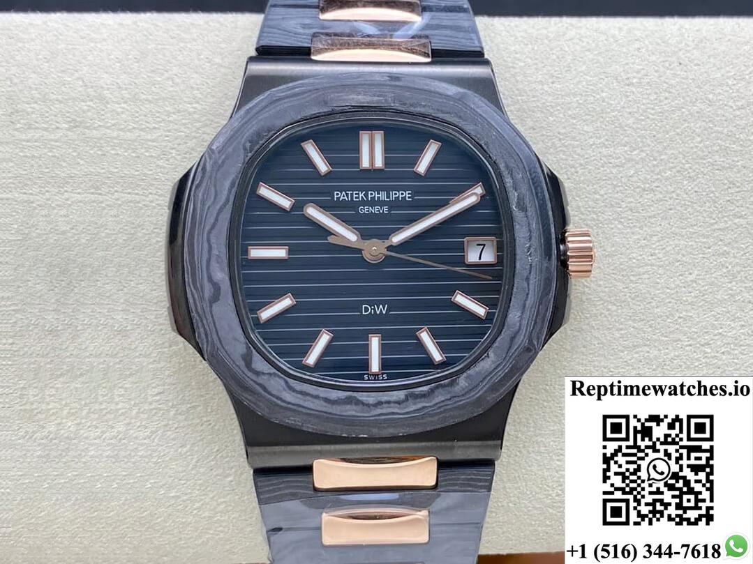 Patek Philippe Nautilus 5711 Diw Rose Gold-Rep Time Watches