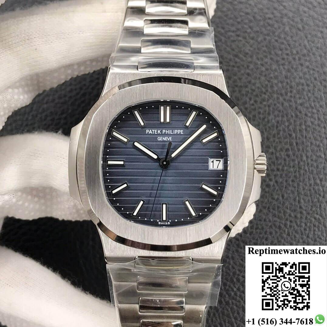 Patek Philippe Nautilus 5711/1A 010 3K Factory Blue Dial-Rep Time Watches