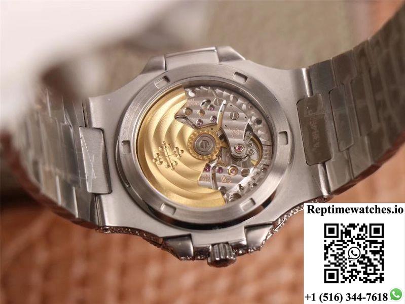 Patek Philippe Nautilus 5719-10G 40Mm R8 Factory 5711-1A Dial-Rep Time Watches