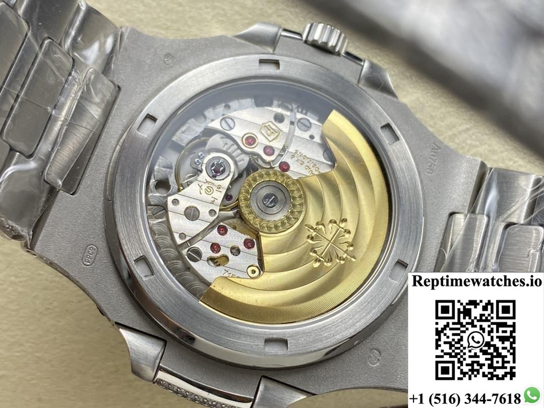 Patek Philippe Nautilus 5791-10G-010 Amg Factory Diamond Dial-Rep Time Watches