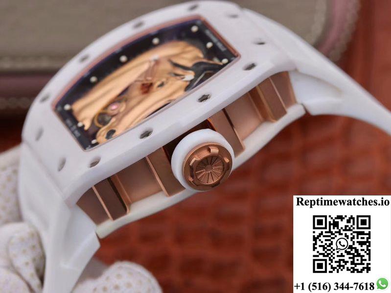 Richard Mille Polo Club Saint Tropez Rm52-02 Kv Factory Gold Horse Head Skeleton Dial-Rep Time Watches