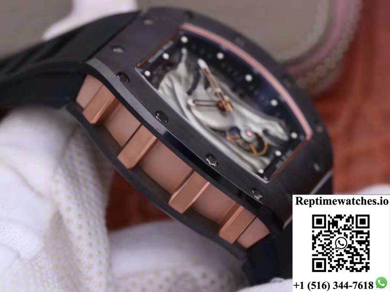Richard Mille Polo Club Saint Tropez Rm52-02 Kv Factory White Horse Head Skeleton Dial-Rep Time Watches