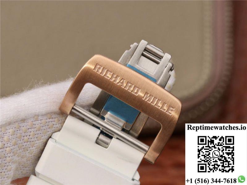 Richard Mille Rm011 Felipe Massa Flyback Dubai Chronograph Kv Factory Crystal Dial-Rep Time Watches