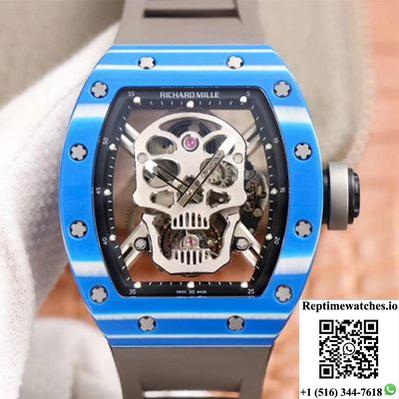 Richard Mille Rm052-01 Tourbillon Jb Factory Blue Ceramic-Rep Time Watches