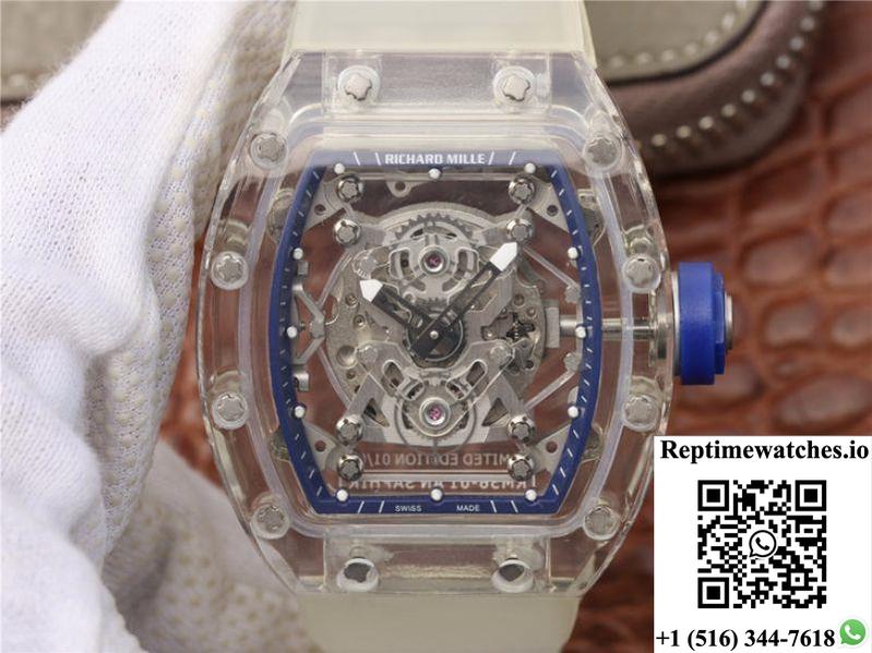 Richard Mille Rm056-02 Kv Factory Skeleton Dial-Rep Time Watches