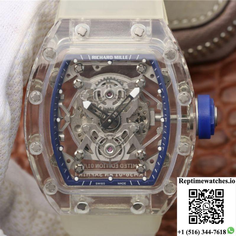 Richard Mille Rm056-02 Kv Factory Skeleton Dial-Rep Time Watches