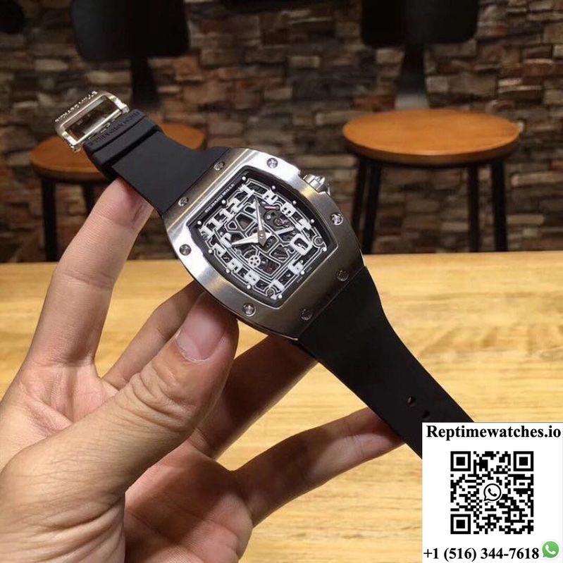 Richard Mille Rm67-01 Extra Flat Titanium Skeleton Dial-Rep Time Watches