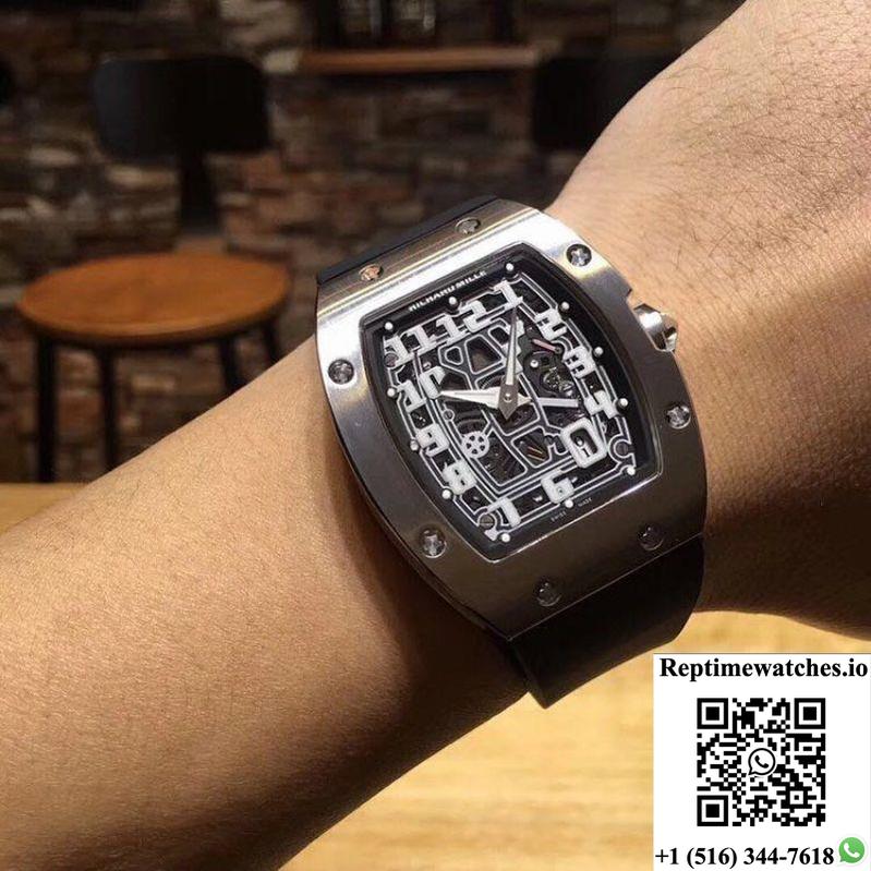 Richard Mille Rm67-01 Extra Flat Titanium Skeleton Dial-Rep Time Watches