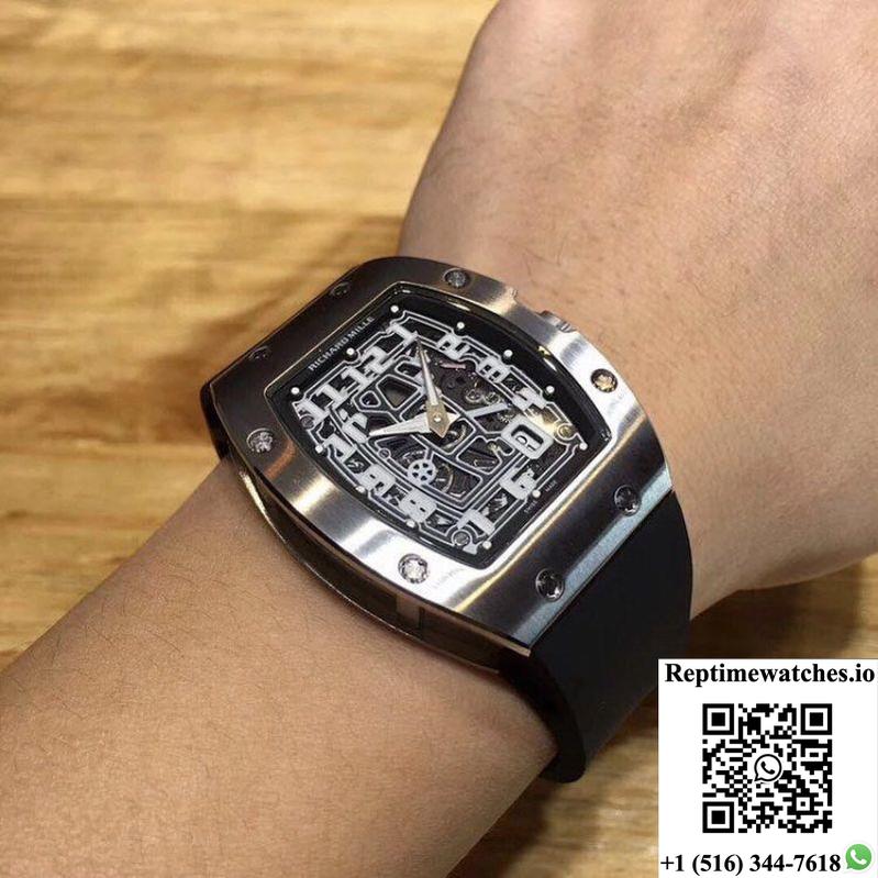 Richard Mille Rm67-01 Extra Flat Titanium Skeleton Dial-Rep Time Watches