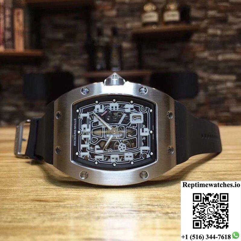 Richard Mille Rm67-01 Extra Flat Titanium Skeleton Dial-Rep Time Watches