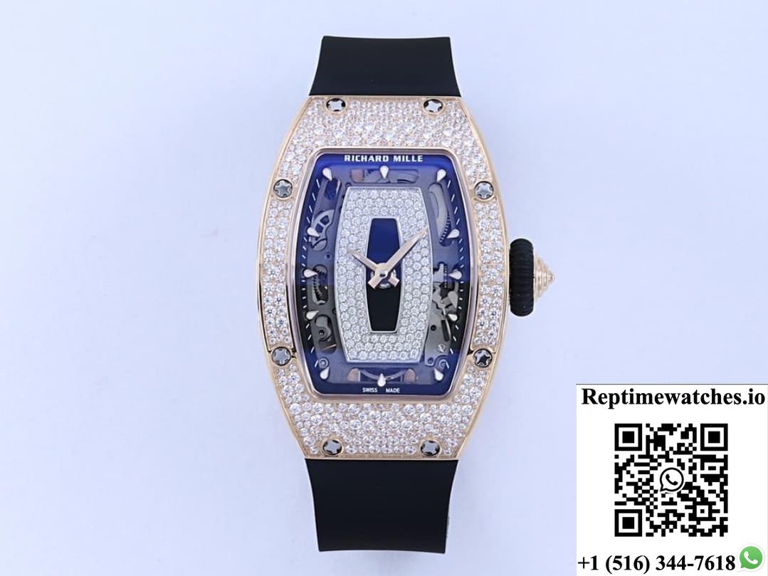 Richard Miller Ladies Rm07-01 Zf Factory Black Core Dial-Rep Time Watches