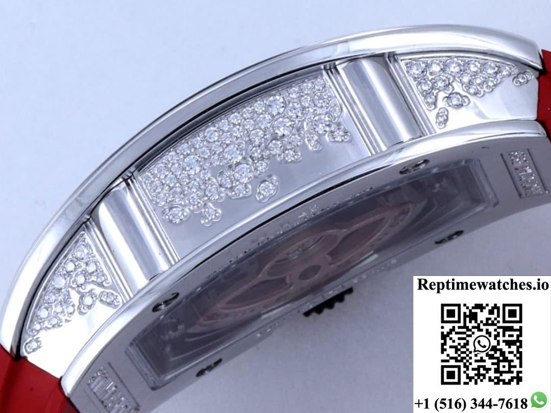 Richard Miller Ladies Rm07-01 Zf Factory Rose Gold Color Crown-Rep Time Watches