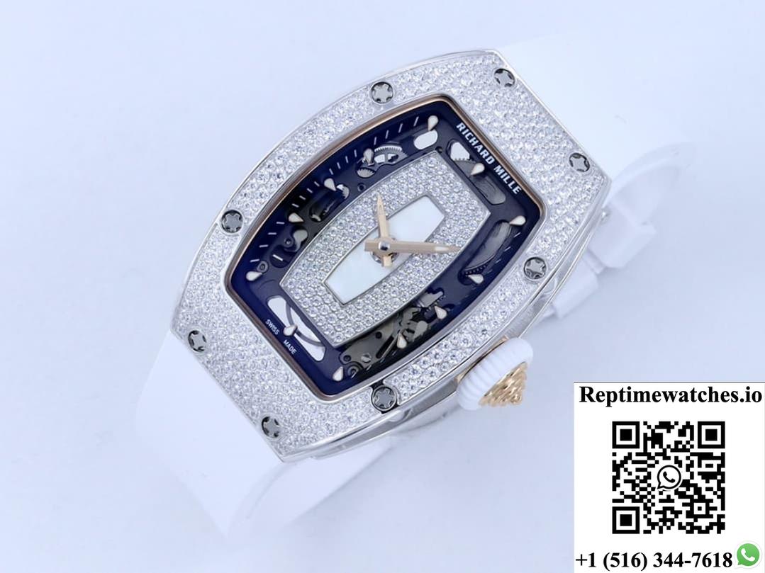 Richard Miller Ladies Rm07-01 Zf Factory Transparent Case Back-Rep Time Watches