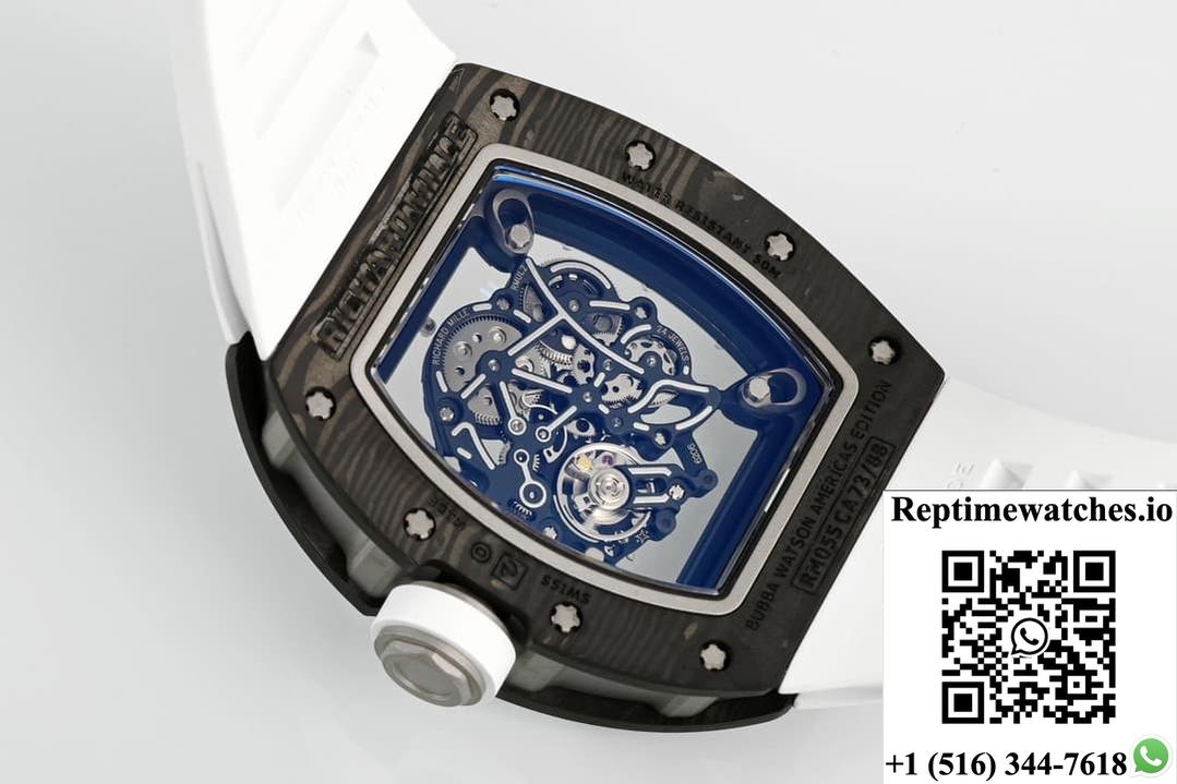 Richard Miller Rm055 Ntpt Zf Factory White Strap-Rep Time Watches