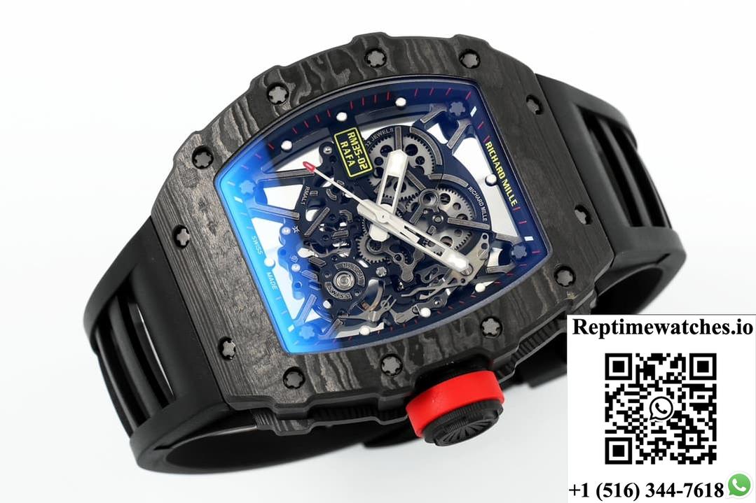 Richard Miller Rm35-02 Zf Factory V6 Skeleton Dial-Rep Time Watches