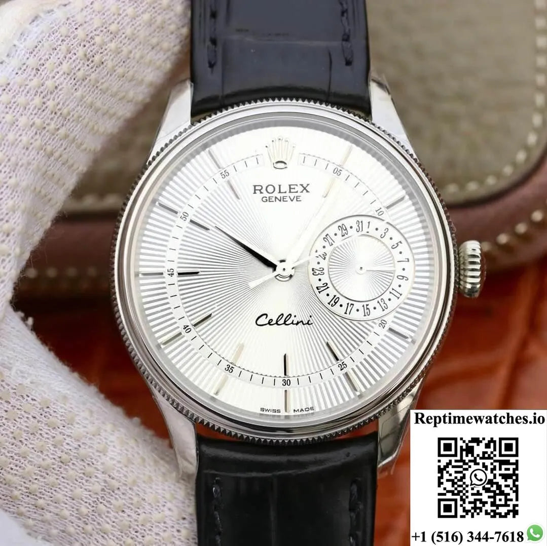 Rolex Celini Date M50519-0006 Mks Factory White Dial-Rep Time Watches