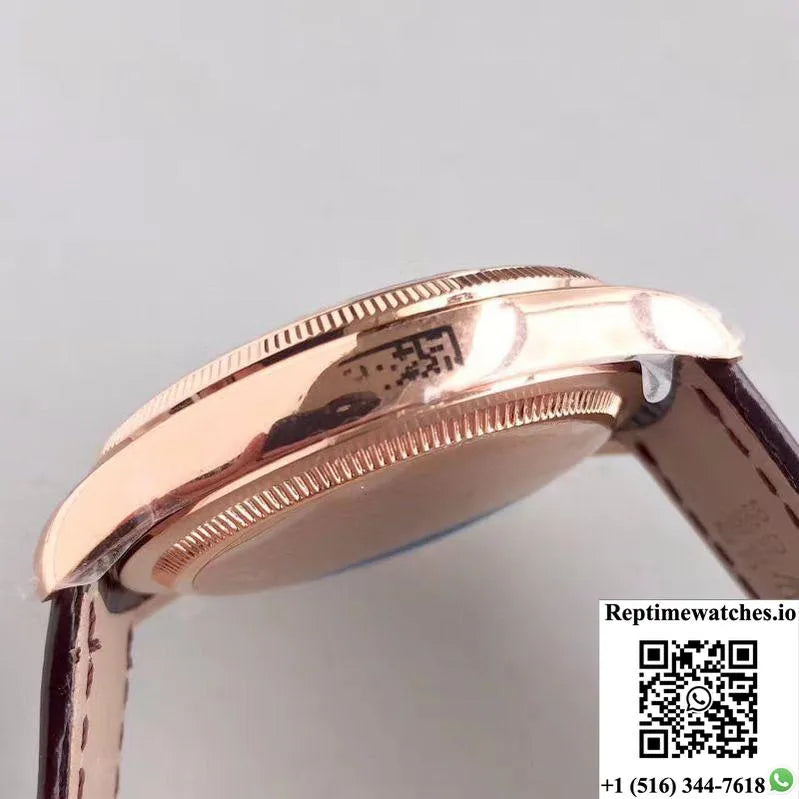 Rolex Cellini 50505 Mks Factory V4 Black Dial-Rep Time Watches
