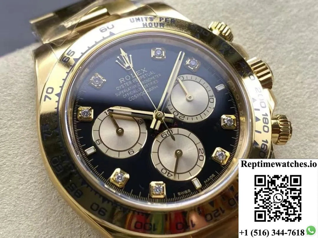 Rolex Cosmic Chronograph Daytona M126508-0003 Clean Factory Black Dial-Rep Time Watches