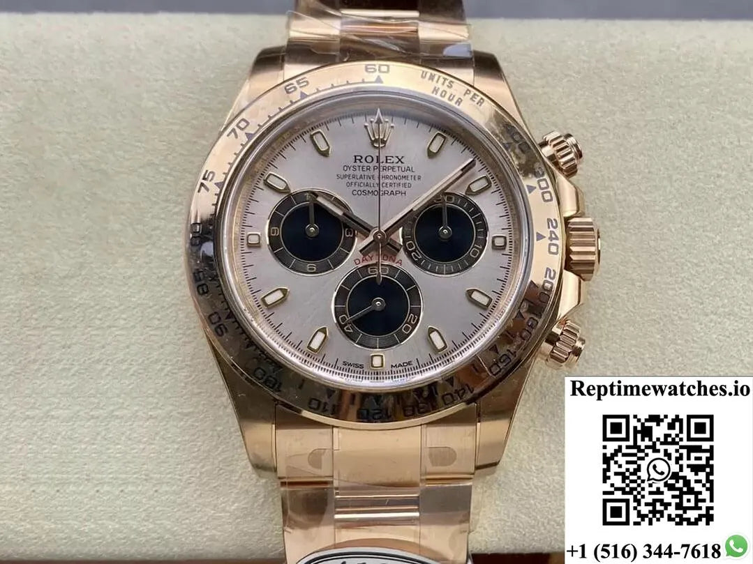 Rolex Cosmograph Daytona M116505-0016 Clean Factory Rose Gold-Rep Time Watches