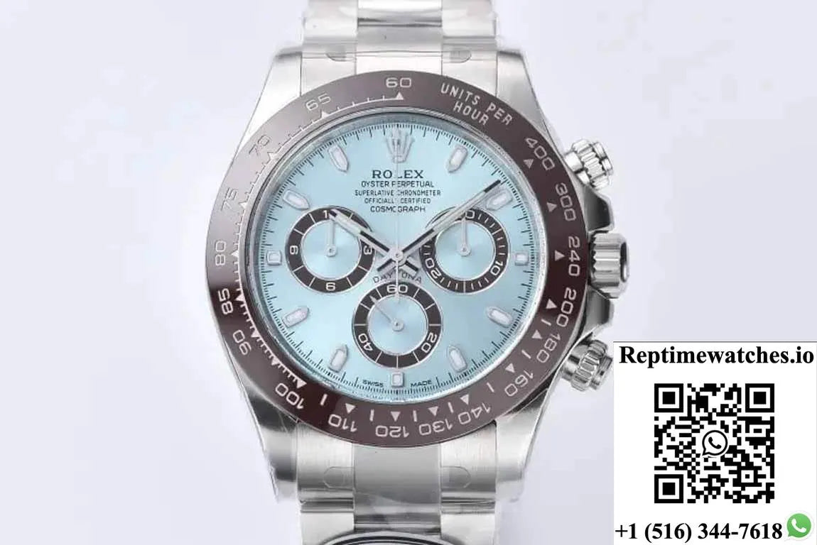 Rolex Cosmograph Daytona M116506-0001 Clean Factory Blue Dial-Rep Time Watches
