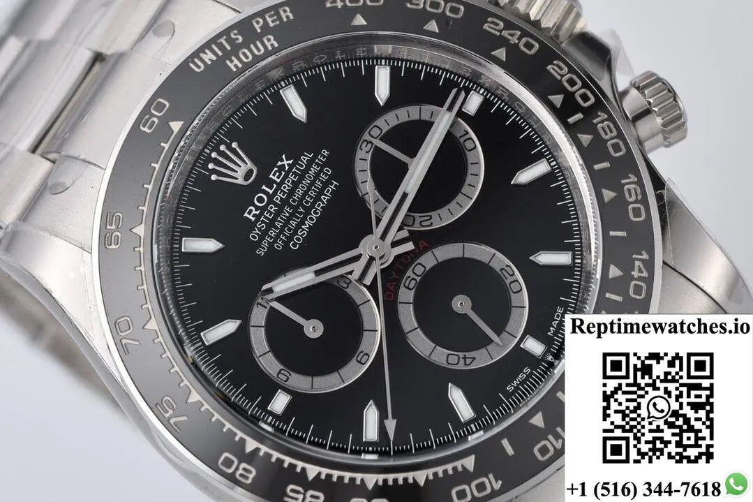 Rolex Cosmograph Daytona M126500Ln-0002 Clean Factory Oystersteel Case-Rep Time Watches