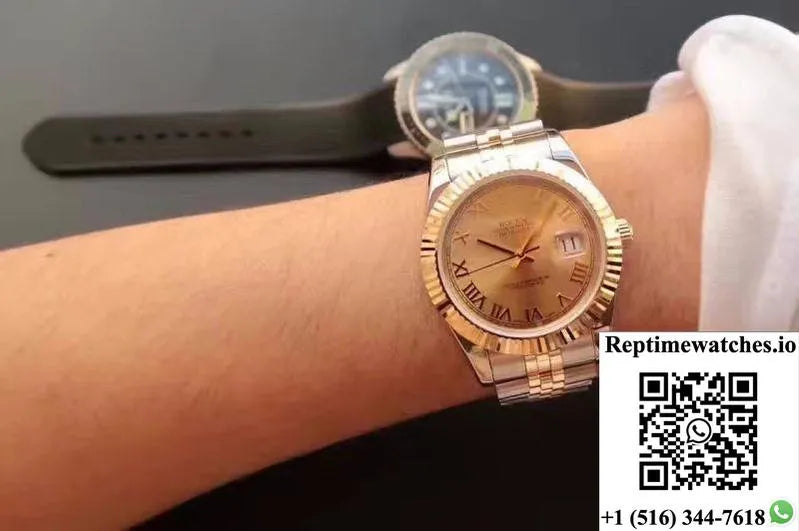 Rolex Datejust 126333-007 41Mm Gold Wrapped Dial-Rep Time Watches