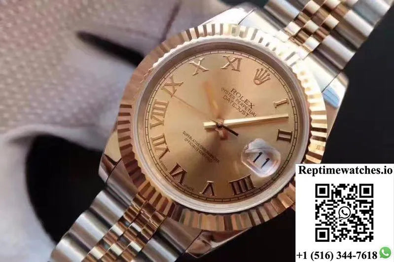 Rolex Datejust 126333-007 41Mm Gold Wrapped Dial-Rep Time Watches