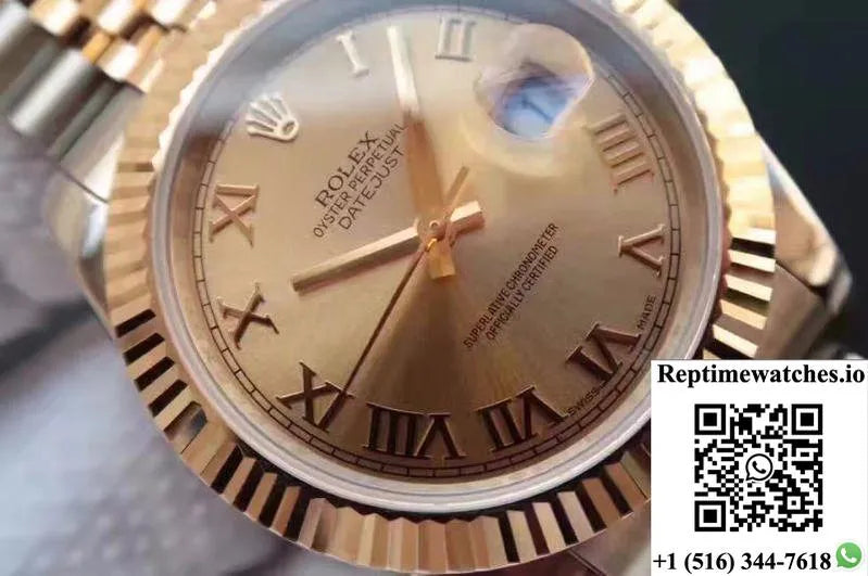 Rolex Datejust 126333-007 41Mm Gold Wrapped Dial-Rep Time Watches