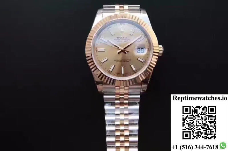 Rolex Datejust 126333 41Mm Champagne Dial-Rep Time Watches