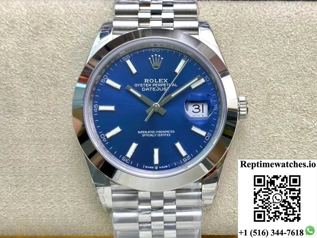 Rolex Datejust M126300-0002 41Mm Vs Factory Blue Dial-Rep Time Watches