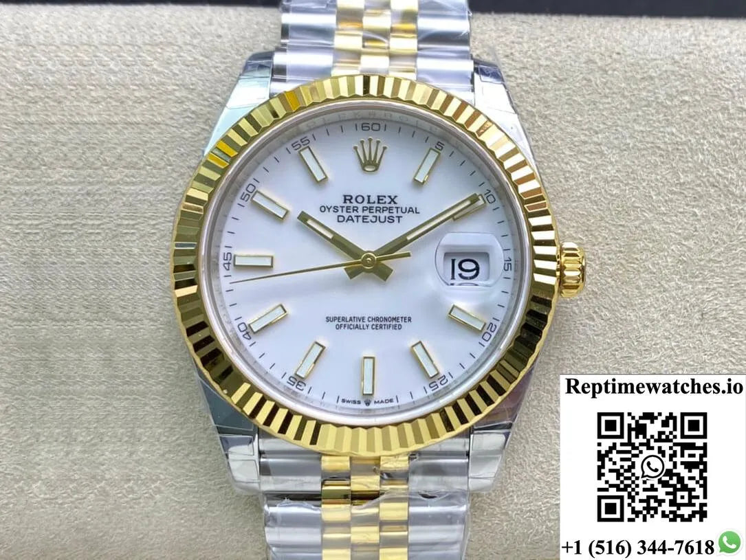 Rolex Datejust M126333-0016 Vs Factory Yellow Gold-Rep Time Watches
