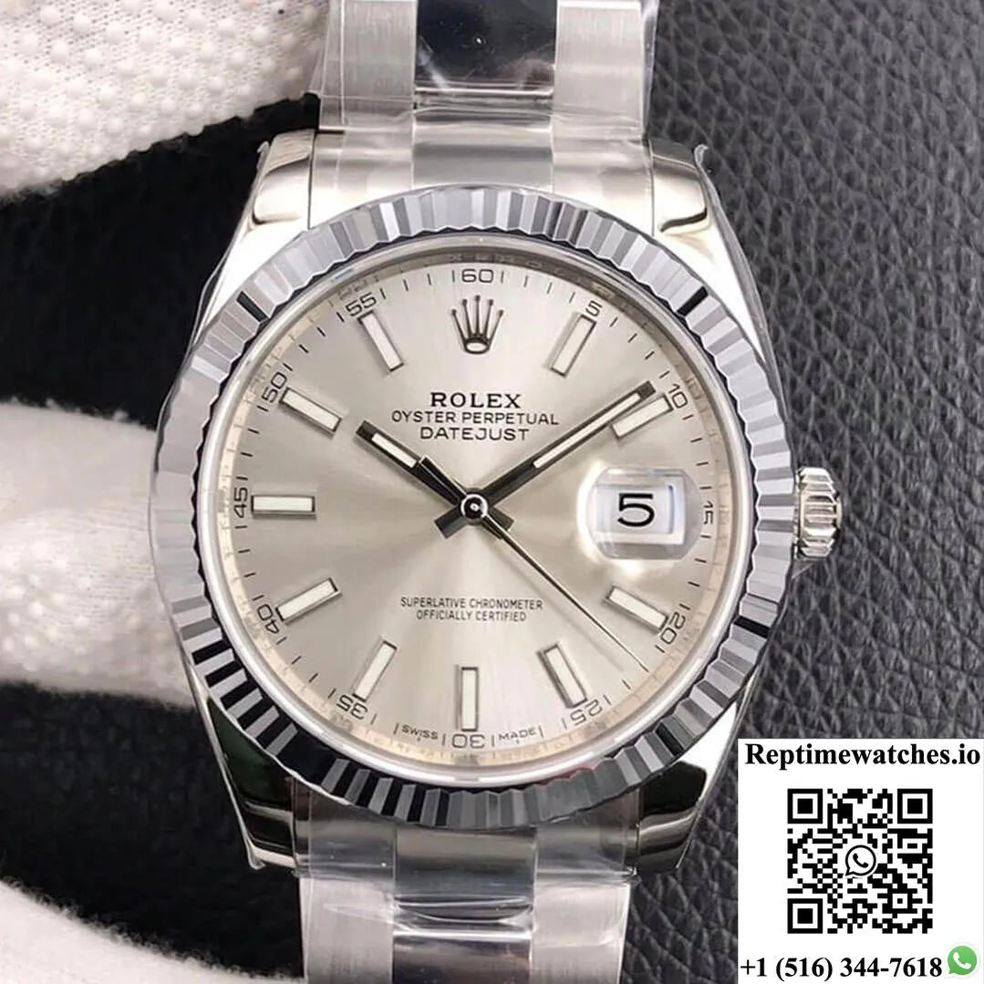 Rolex Datejust M126334-0003 Vs Factory Silver Dial-Rep Time Watches