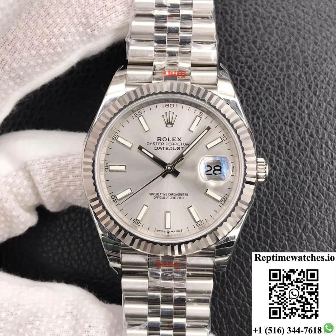 Rolex Datejust M126334-0004 Ew Factory Stainless Steel-Rep Time Watches