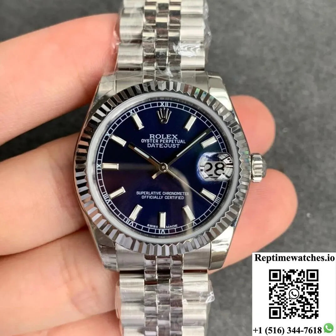 Rolex Datejust M178274-0037 Gs Factory Blue Dial-Rep Time Watches