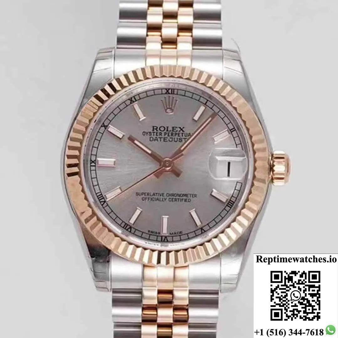 Rolex Datejust M278271 Gs Factory Rose Gold-Rep Time Watches