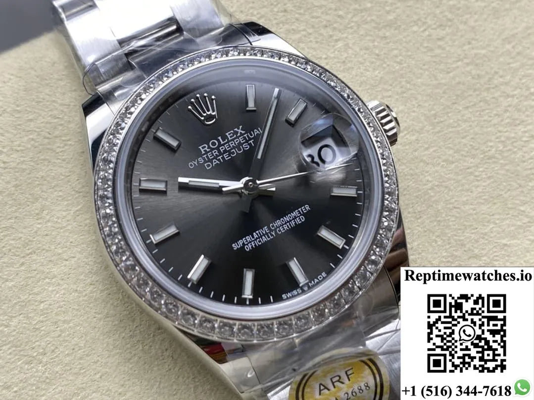 Rolex Datejust M278384Rbr-0019 Ar Factory Blue Crystal Watch Mirror-Rep Time Watches