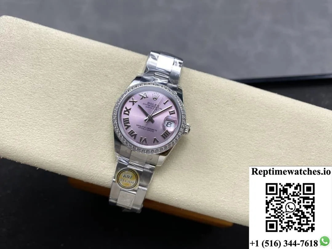 Rolex Datejust M278384Rbr-0027 Ar Factory Diamond Bezel-Rep Time Watches